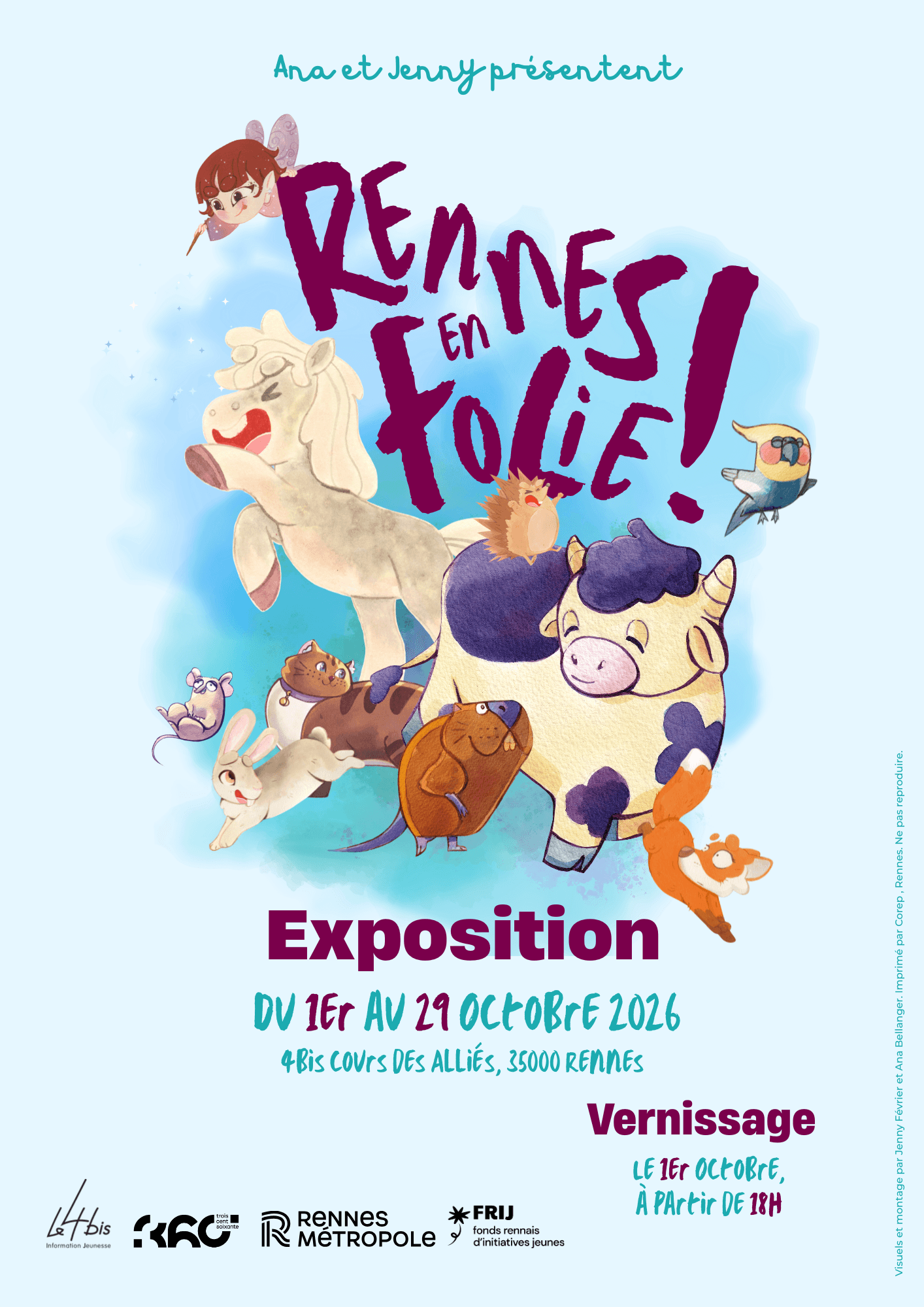 Image de l'événement : Exposition : Rennes en folie