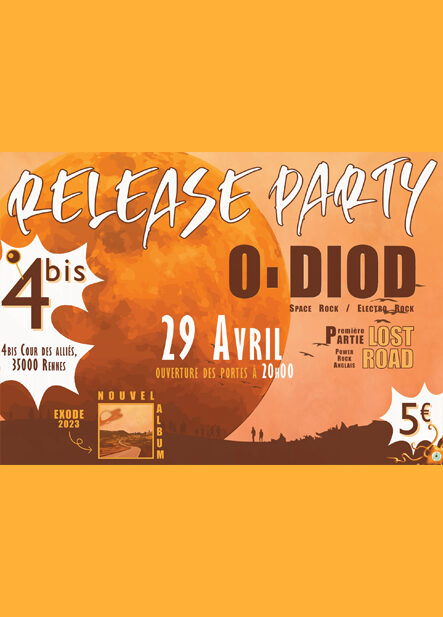 RELEASE PARTY : O-DIOD