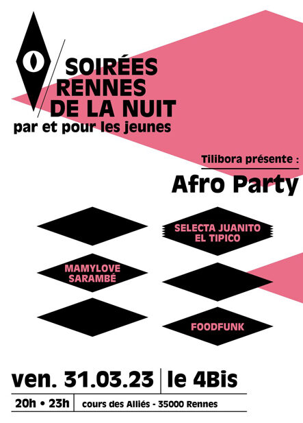 Afro Party – Rennes de la Nuit