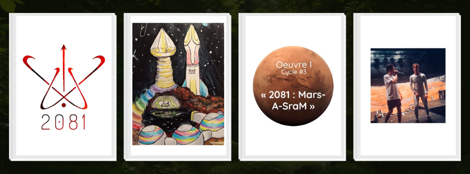 Visuels du festival 2081 Mars A Sram