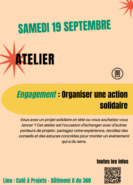 Atelier : Organiser une action solidaire